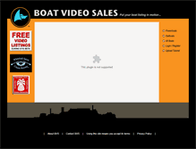 Tablet Screenshot of boatvideosales.com